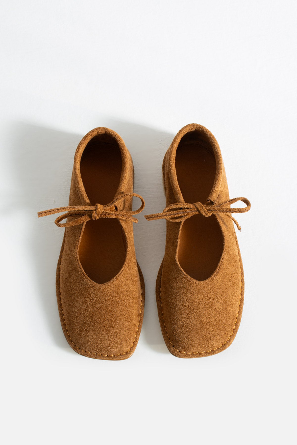 Brendon Düğüm Detaylı Konfor Hakiki Deri İçi Bağcıklı Kadın Babet Ayakkabı