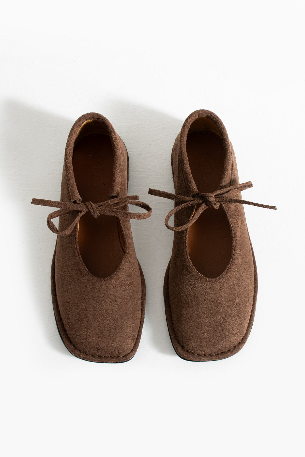 Brendon Düğüm Detaylı Konfor Hakiki Deri İçi Bağcıklı Kadın Babet Ayakkabı