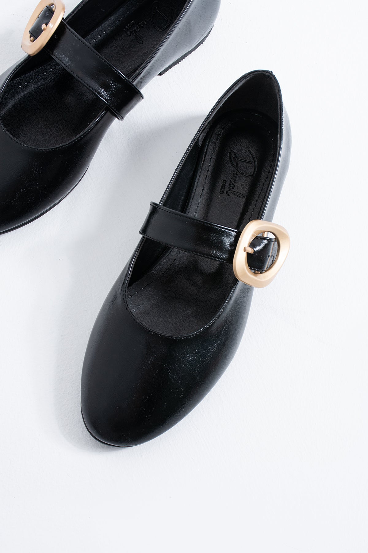 Libby Şık Tokalı Babet Günlük Konforlu İç Tabanlı Mary Jane Kadın Ayakkabı