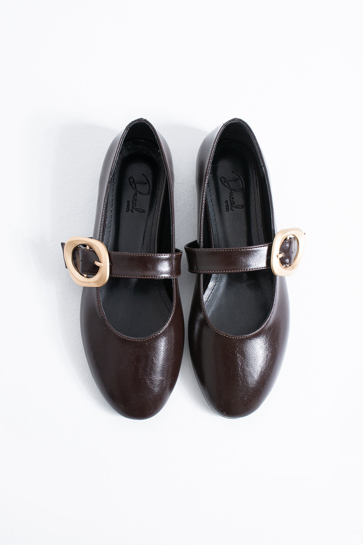 Libby Şık Tokalı Babet Günlük Konforlu İç Tabanlı Mary Jane Kadın Ayakkabı