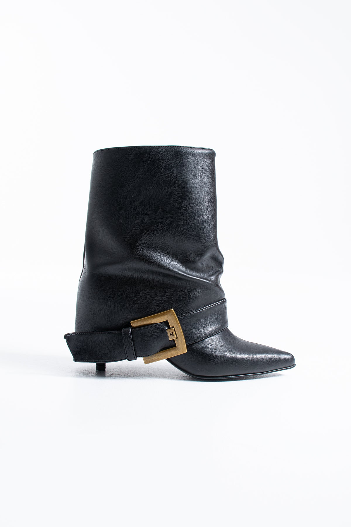 Penny Kadın Sivri Burun Topuklu Tokalı Bot