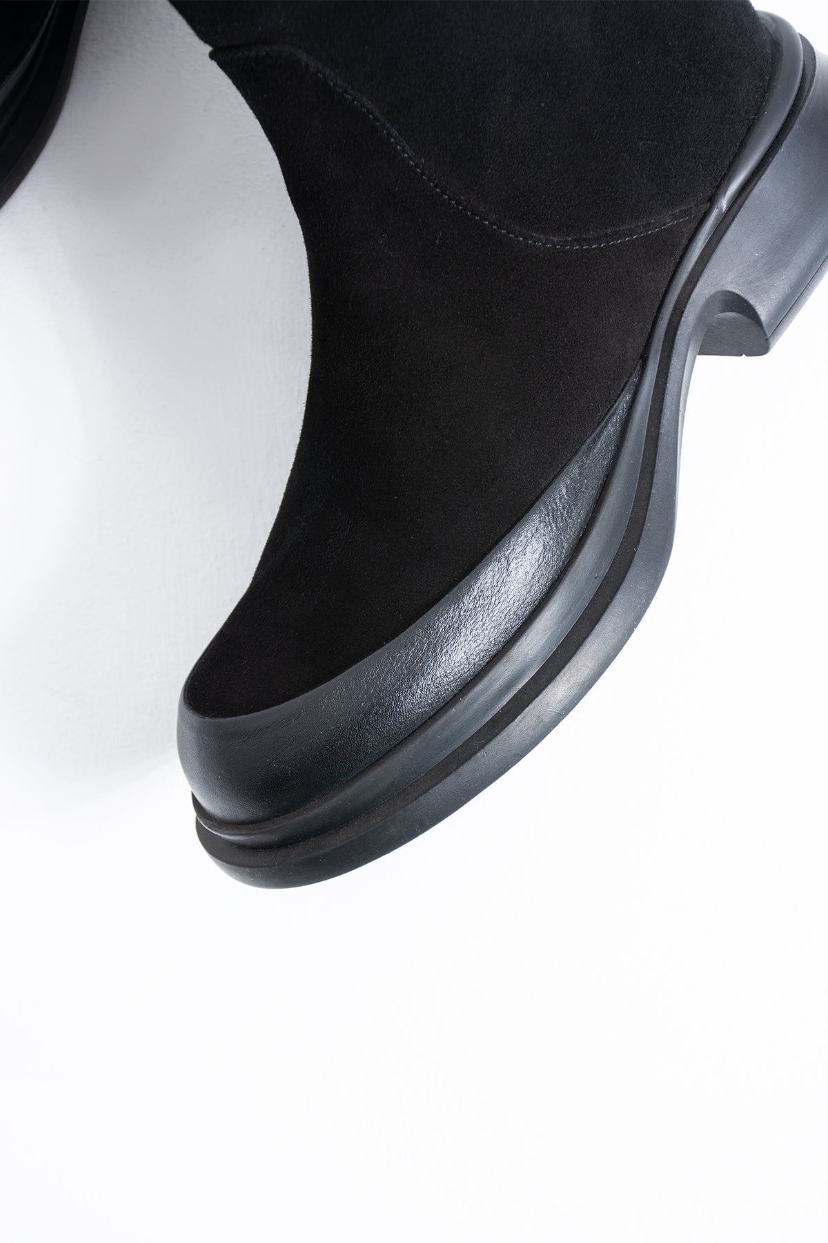 Shay Kadın Süet Hakiki Deri Kürklü Fermuarlı Kış Botu