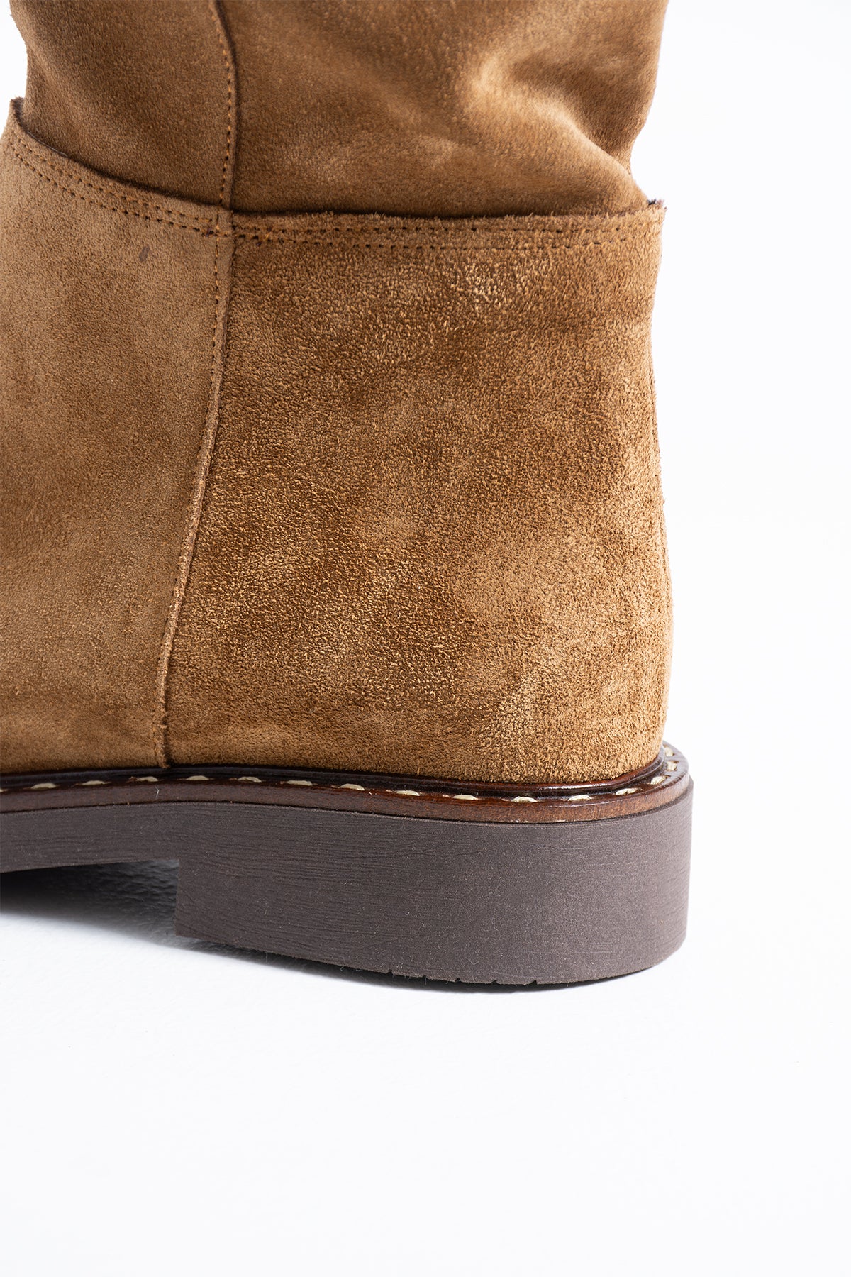 Kinsey Hakiki Deri Süet Günlük Kadın Çizme