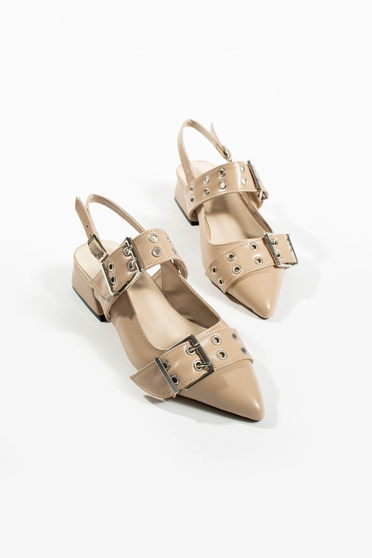 Sandra Kadın Tokalı Detay Topuklu Ayakkabı