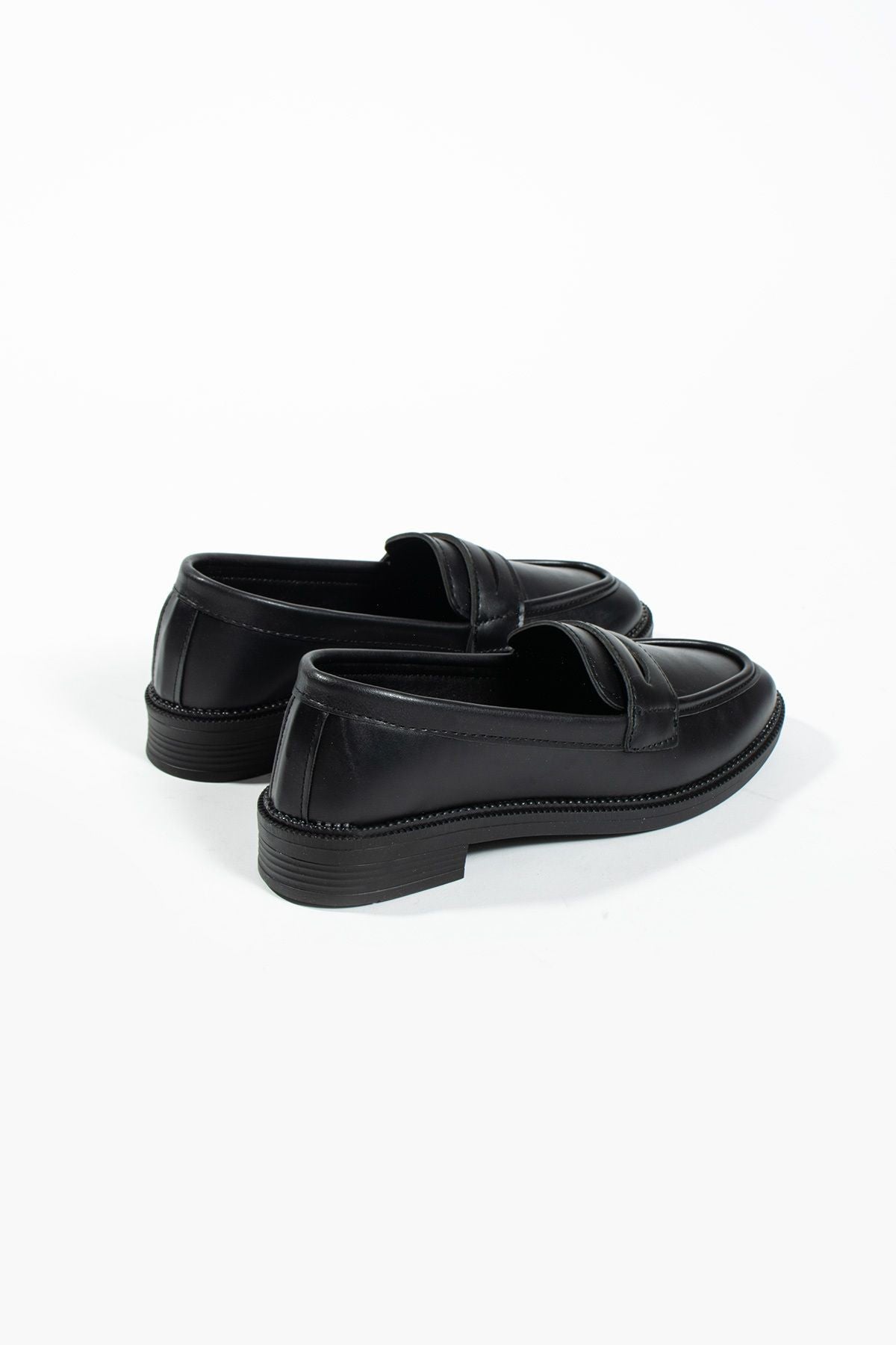 Kadın Loafer Günlük Klasik Casual Makosen Fonle Bej