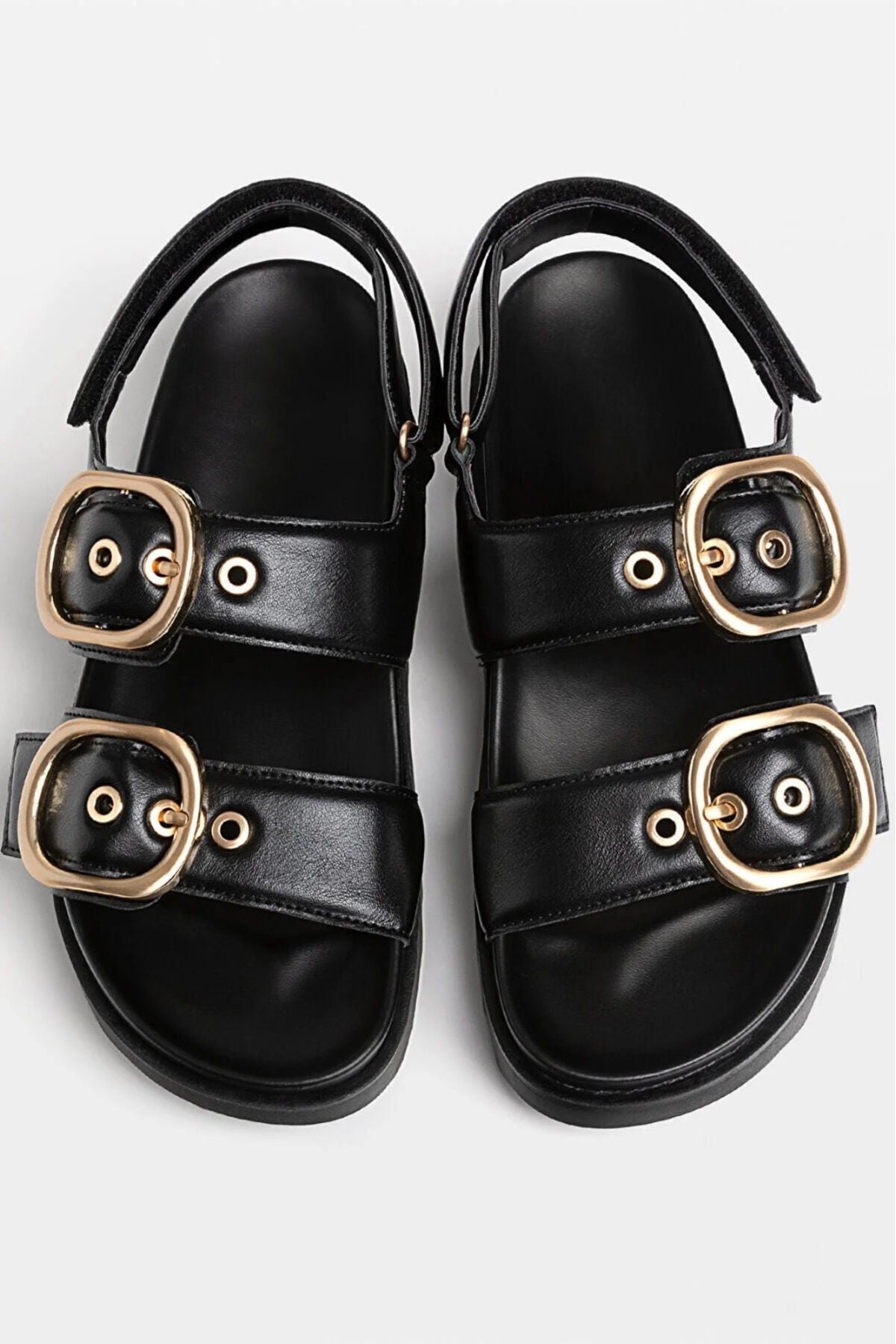 Camelia Tokalı Düz Terlik - Sandalet