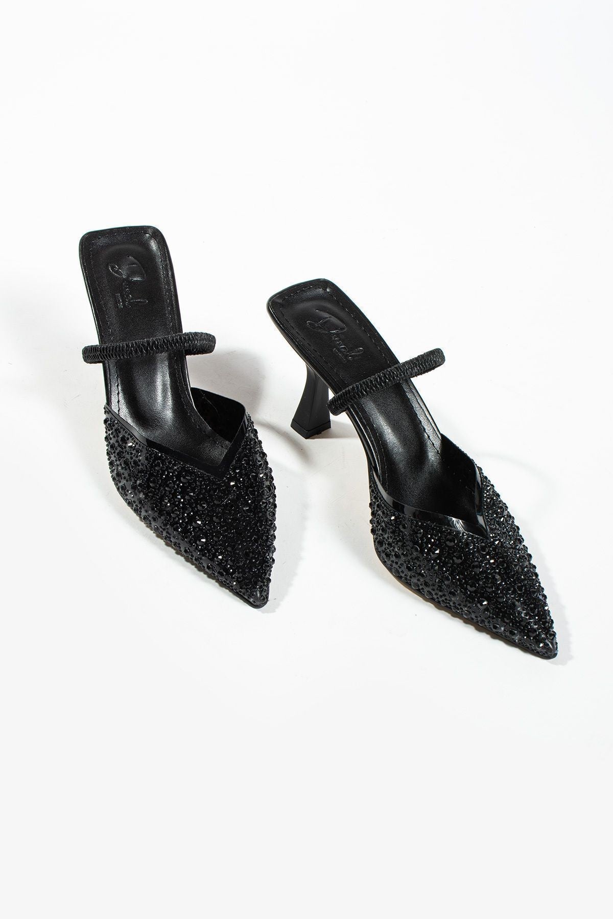 Gale İnci Detay Arkası Açık Topuklu Ayakkabı