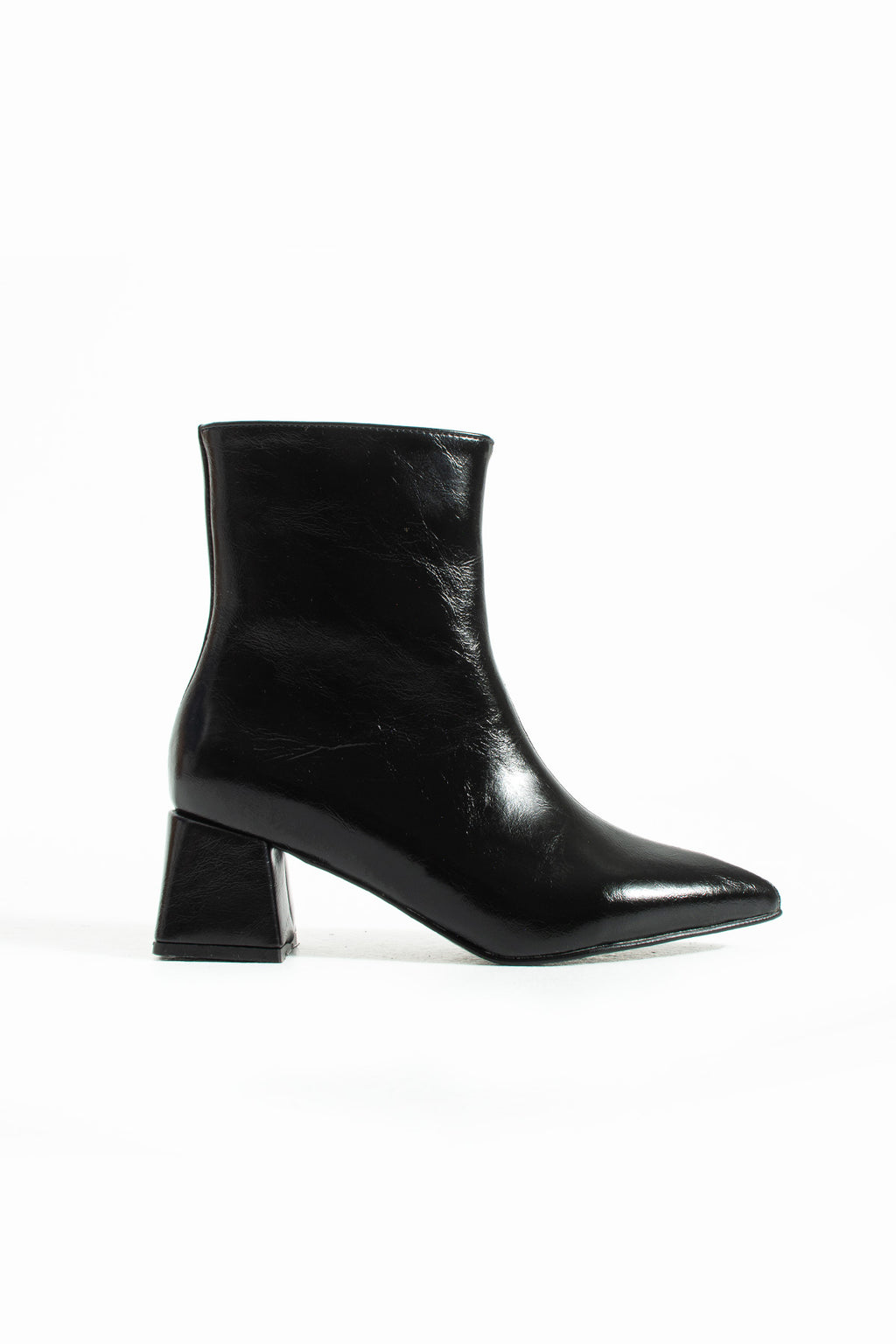 Blyana Sivri Burun Kalın Topuklu Kadın Bot