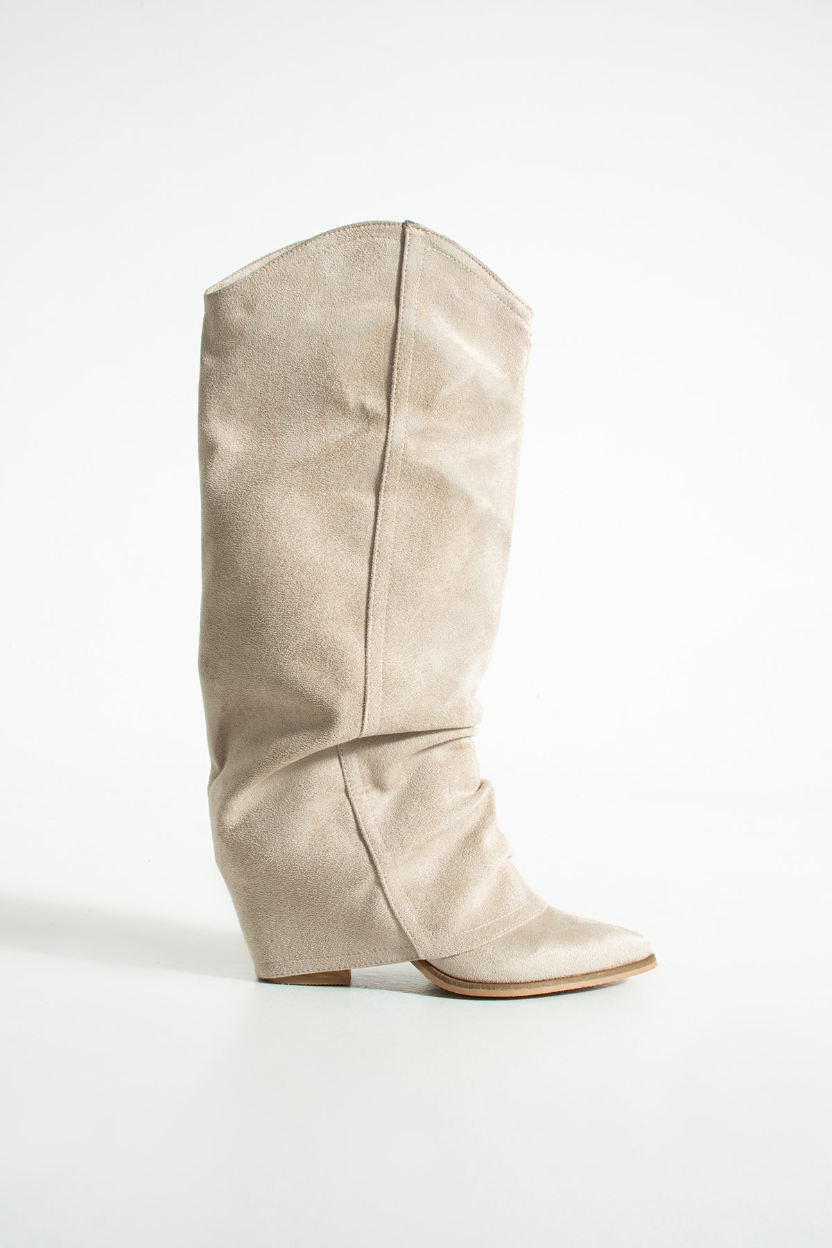 Lisa Kadın Süet Körüklü Kovboy Çizme