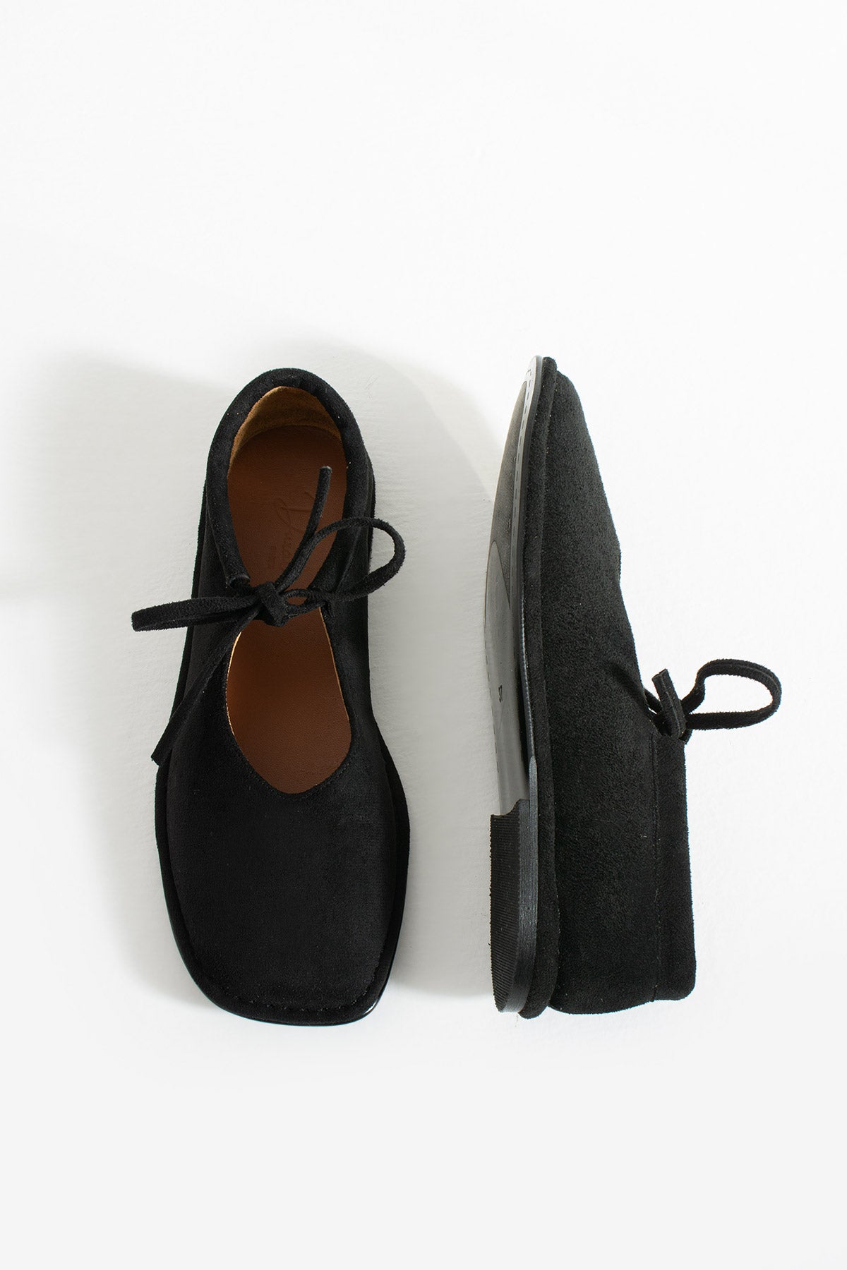 Brendon Düğüm Detaylı Konfor Hakiki Deri İçi Bağcıklı Kadın Babet Ayakkabı