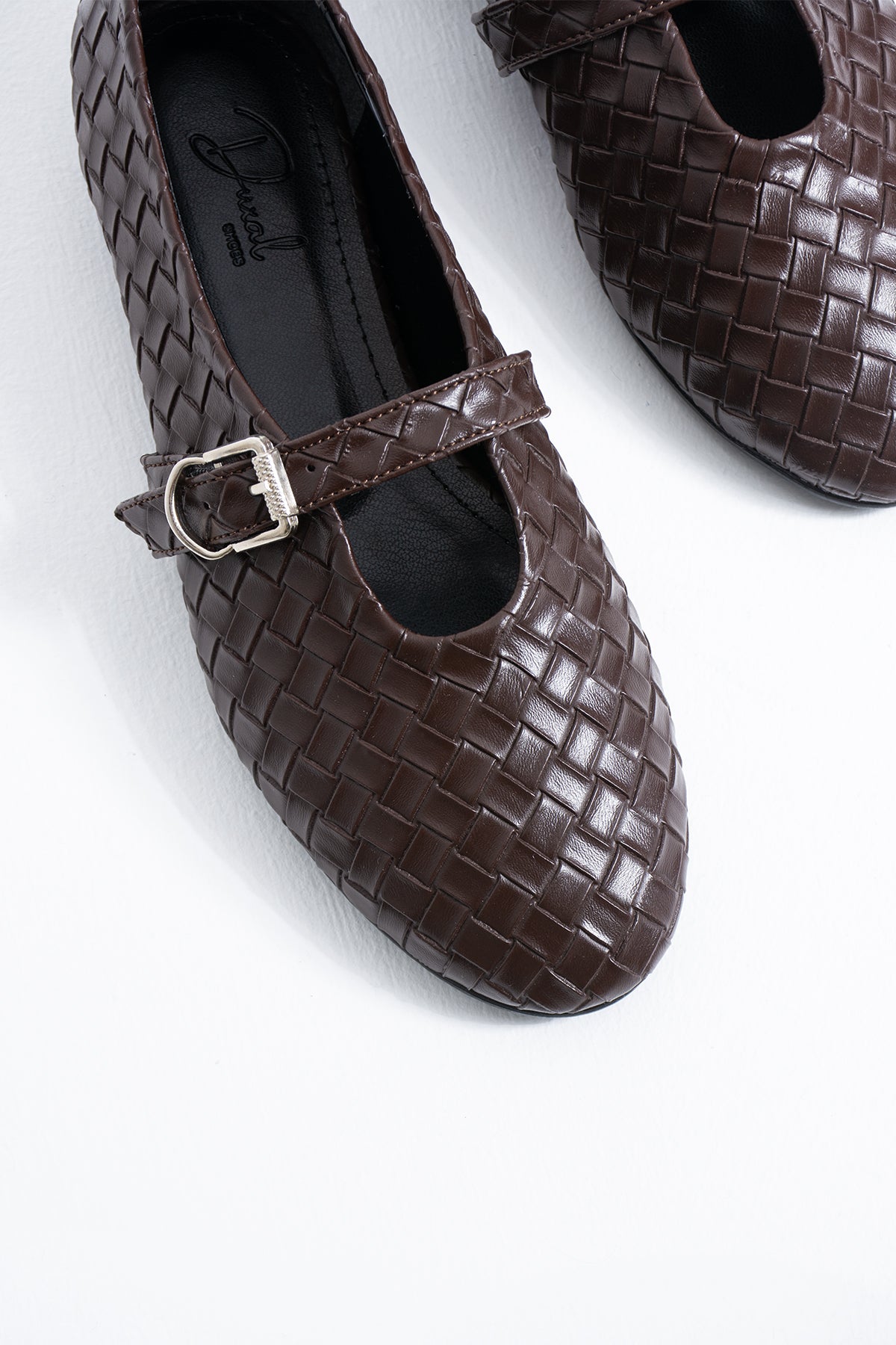 Babs Kadın Tokalı Mary Jane Model Günlük Rahat Düz Taban Şık ve Konforlu Kadın Babet