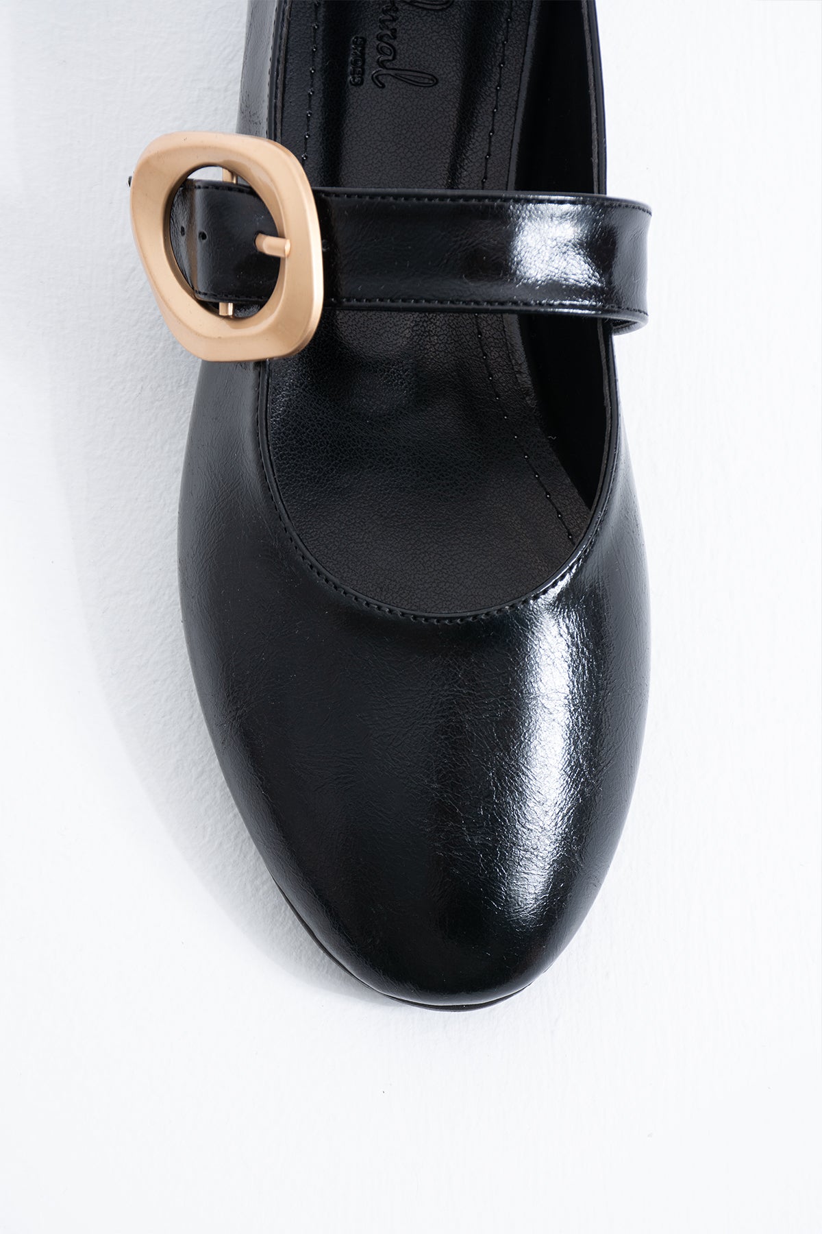 Libby Şık Tokalı Babet Günlük Konforlu İç Tabanlı Mary Jane Kadın Ayakkabı