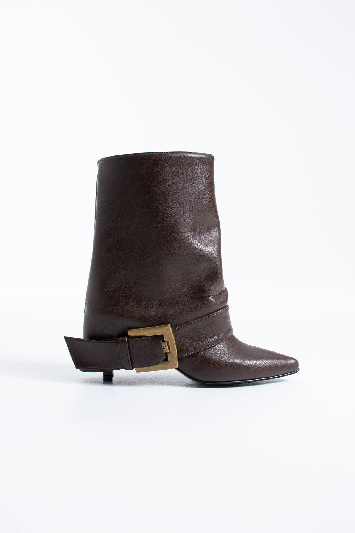 Penny Kadın Sivri Burun Topuklu Tokalı Bot