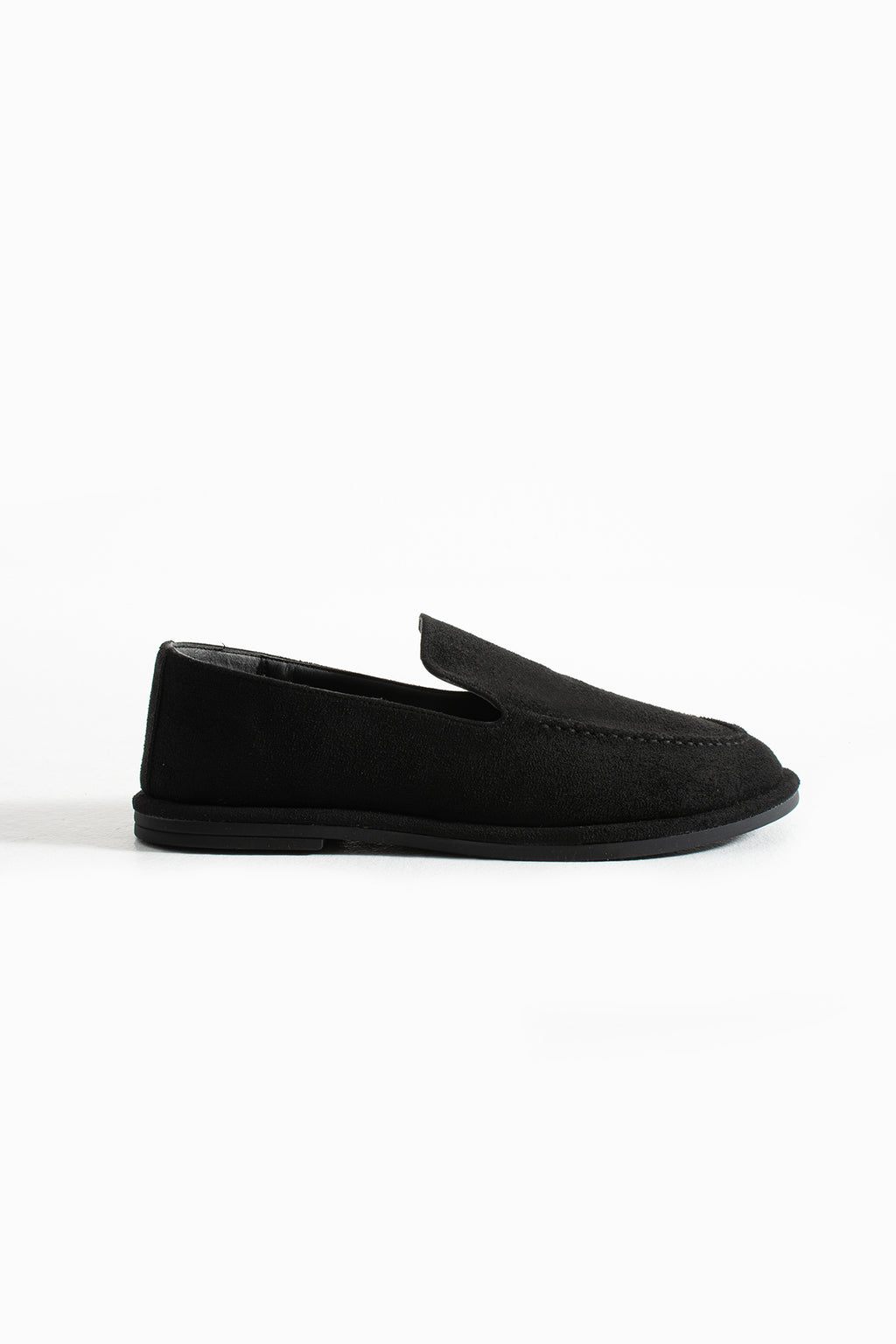 Konforlu Kadın Süet Mokasen Ayakkabı Loafer