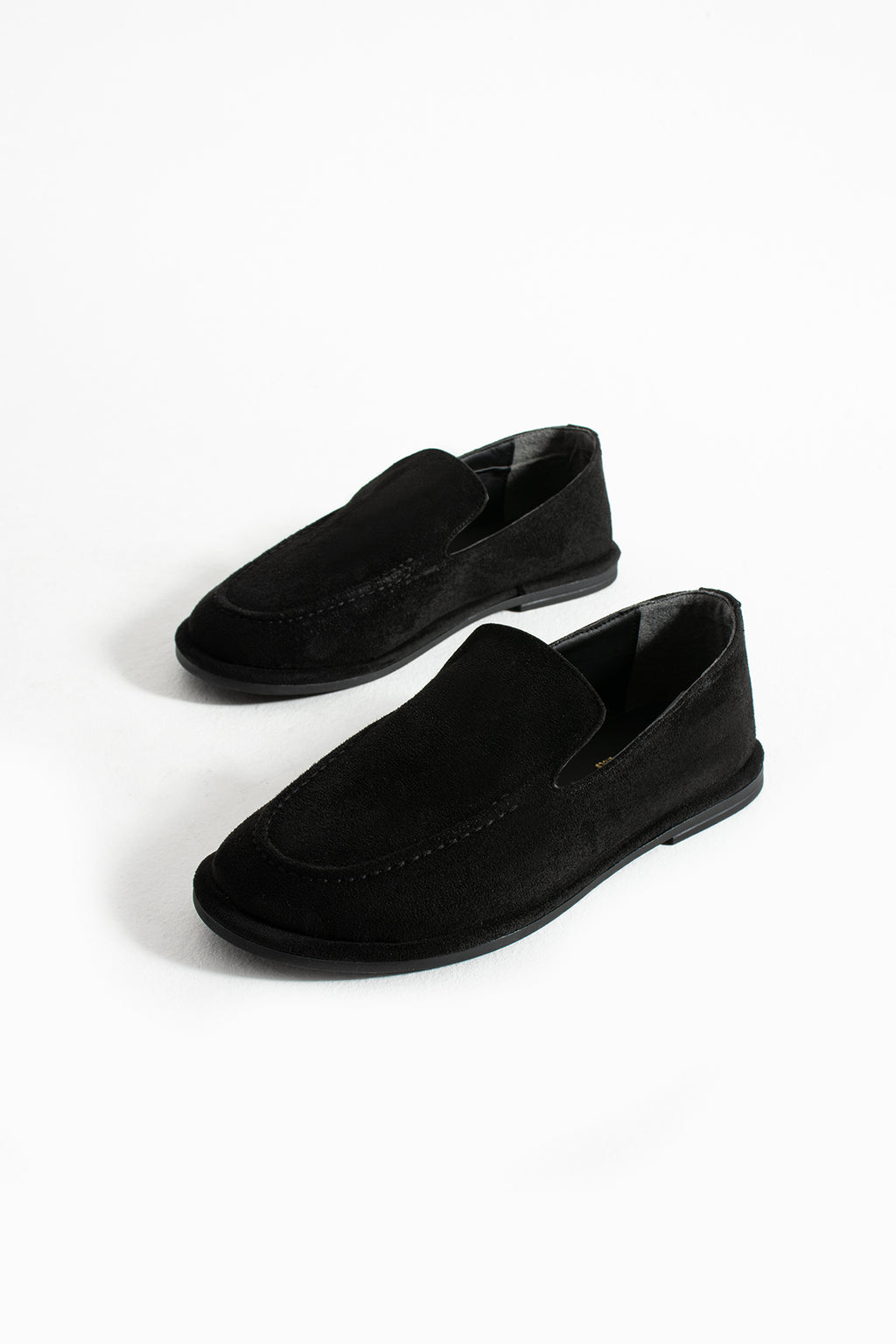 Konforlu Kadın Süet Mokasen Ayakkabı Loafer