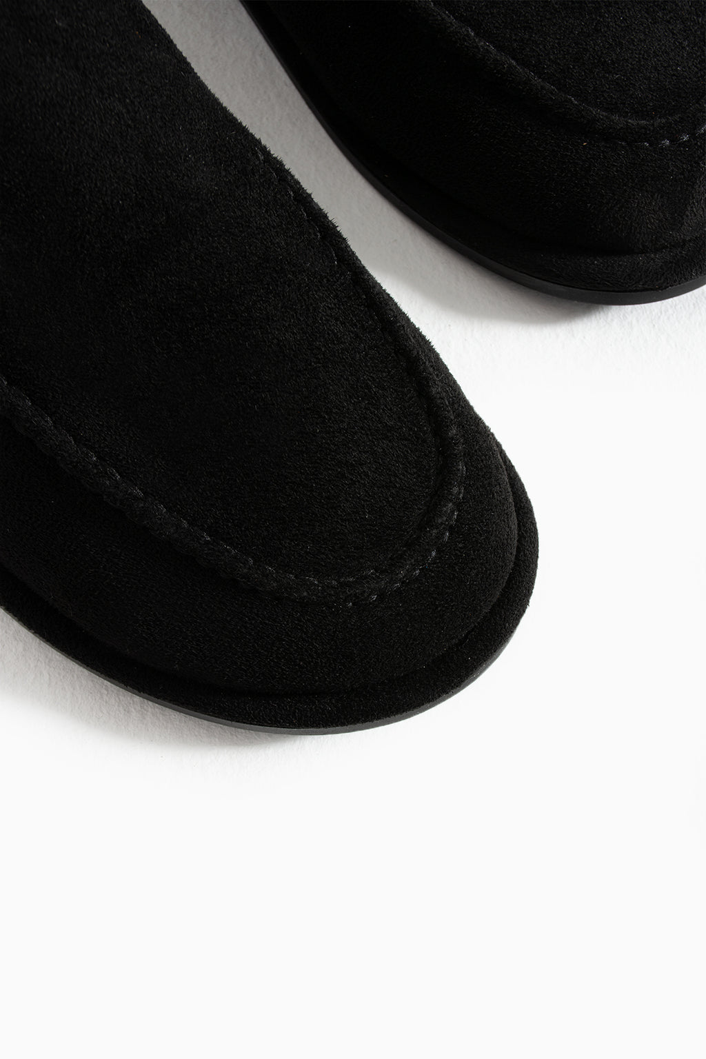 Konforlu Kadın Süet Mokasen Ayakkabı Loafer