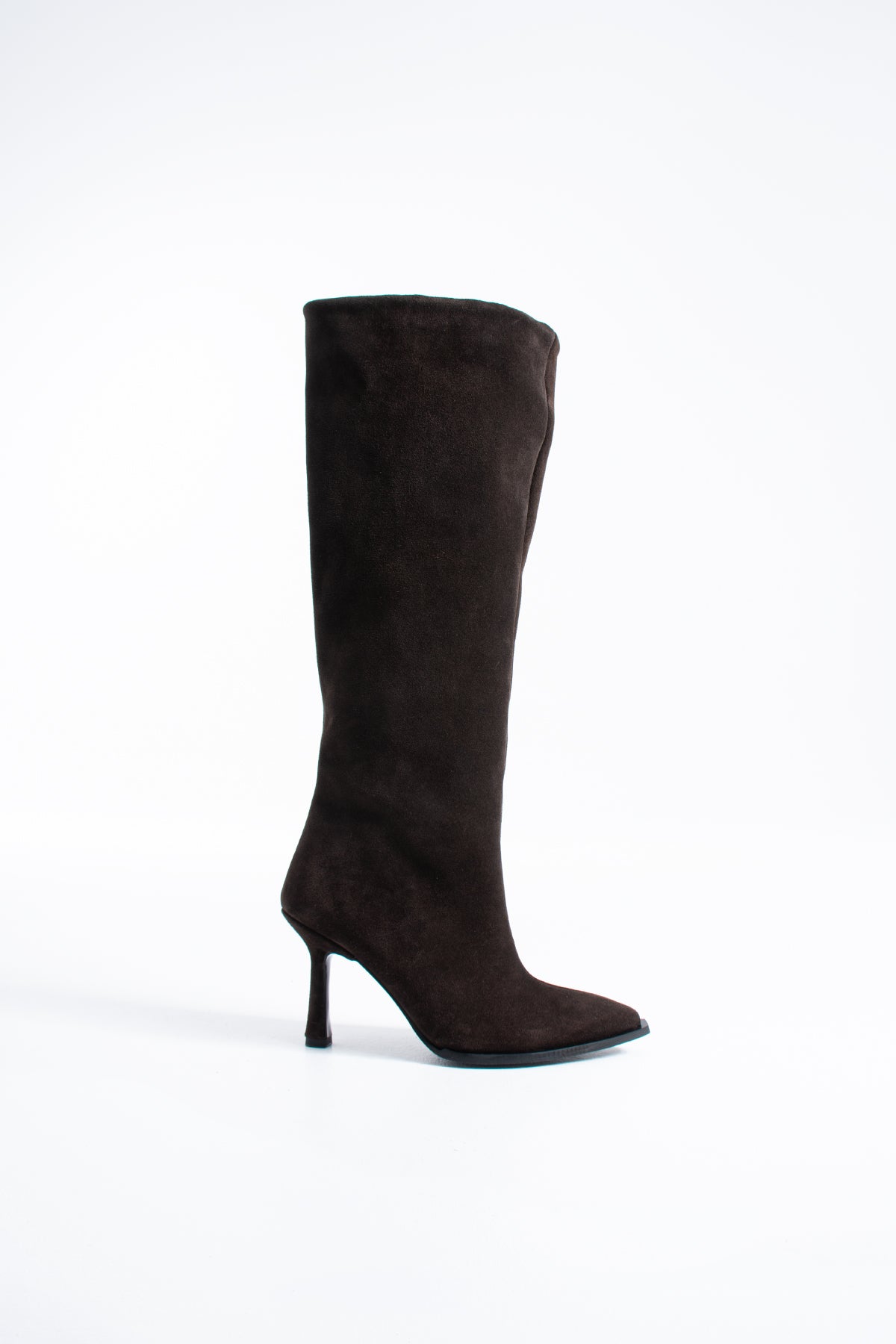 Grace Kadın Hakiki Deri Şık Topuklu Çizme