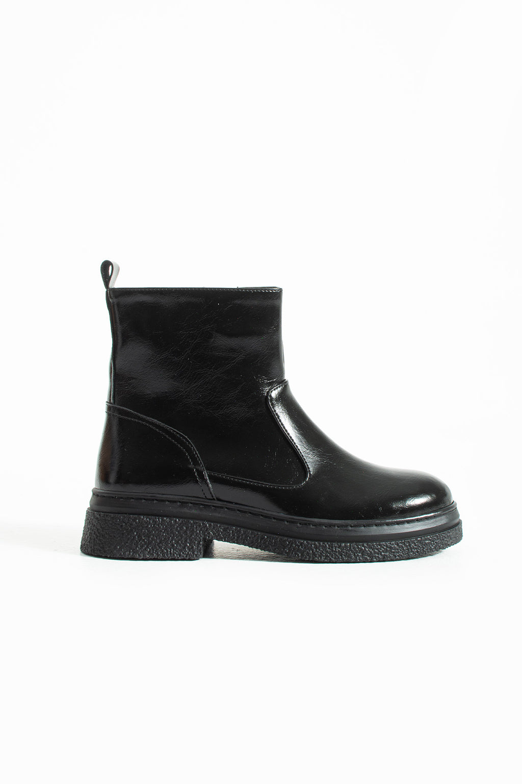 Zoya Kadın Fermuarlı Kalın Taban Kışlık Bot