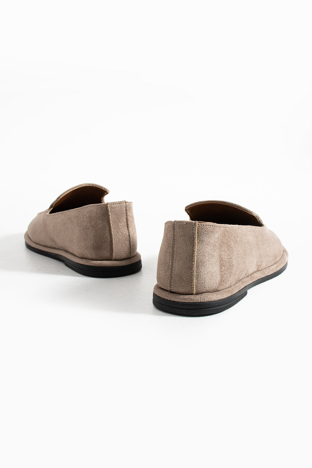 Konforlu Kadın Süet Mokasen Ayakkabı Loafer