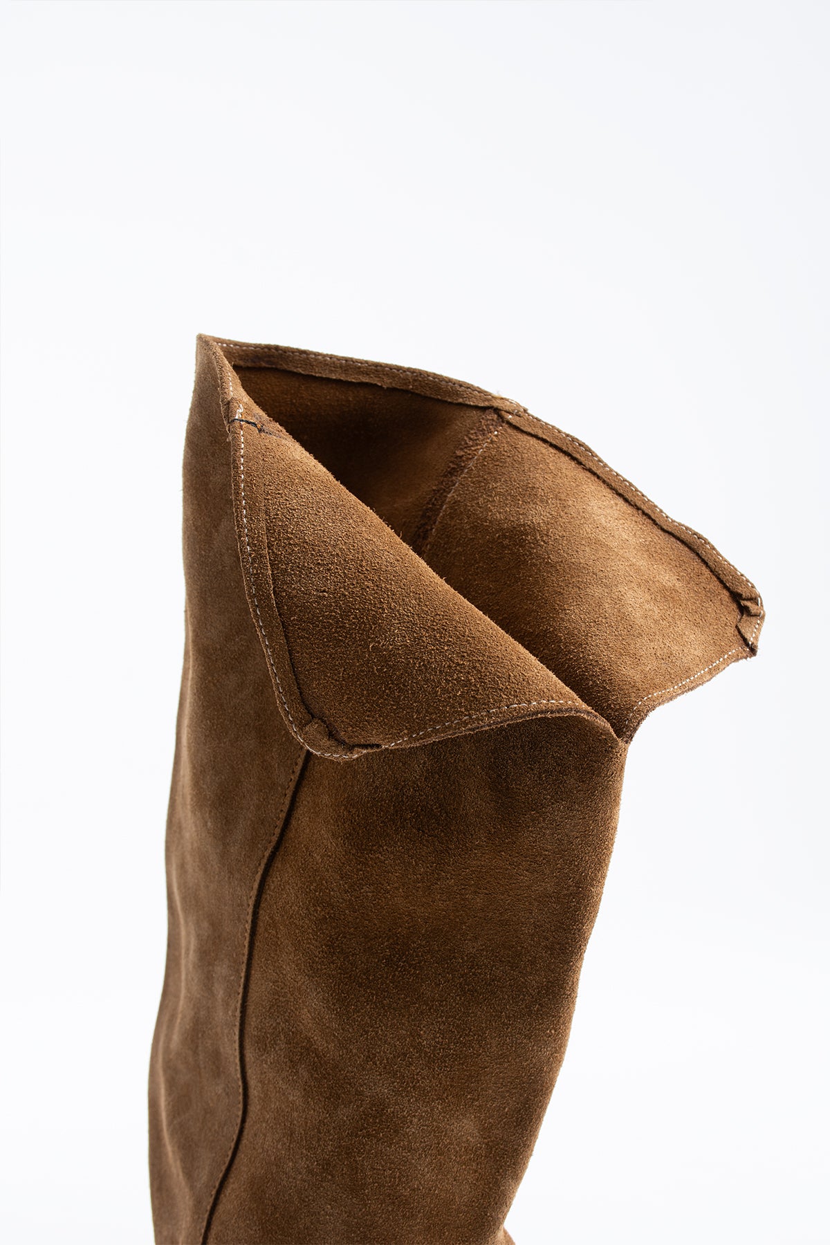 Kinsey Hakiki Deri Süet Günlük Kadın Çizme