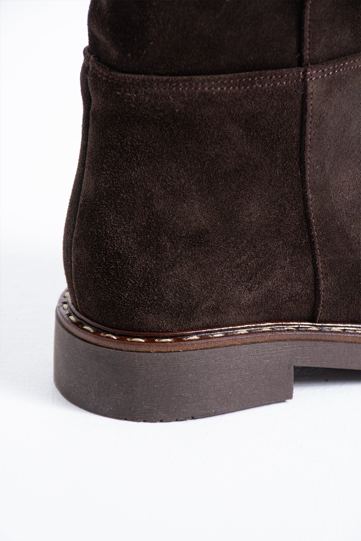 Kinsey Hakiki Deri Süet Günlük Kadın Çizme