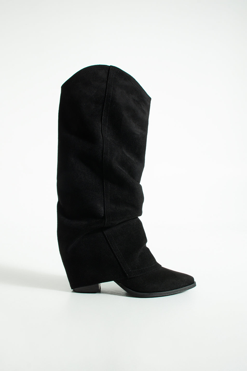 Lisa Kadın Süet Körüklü Kovboy Çizme