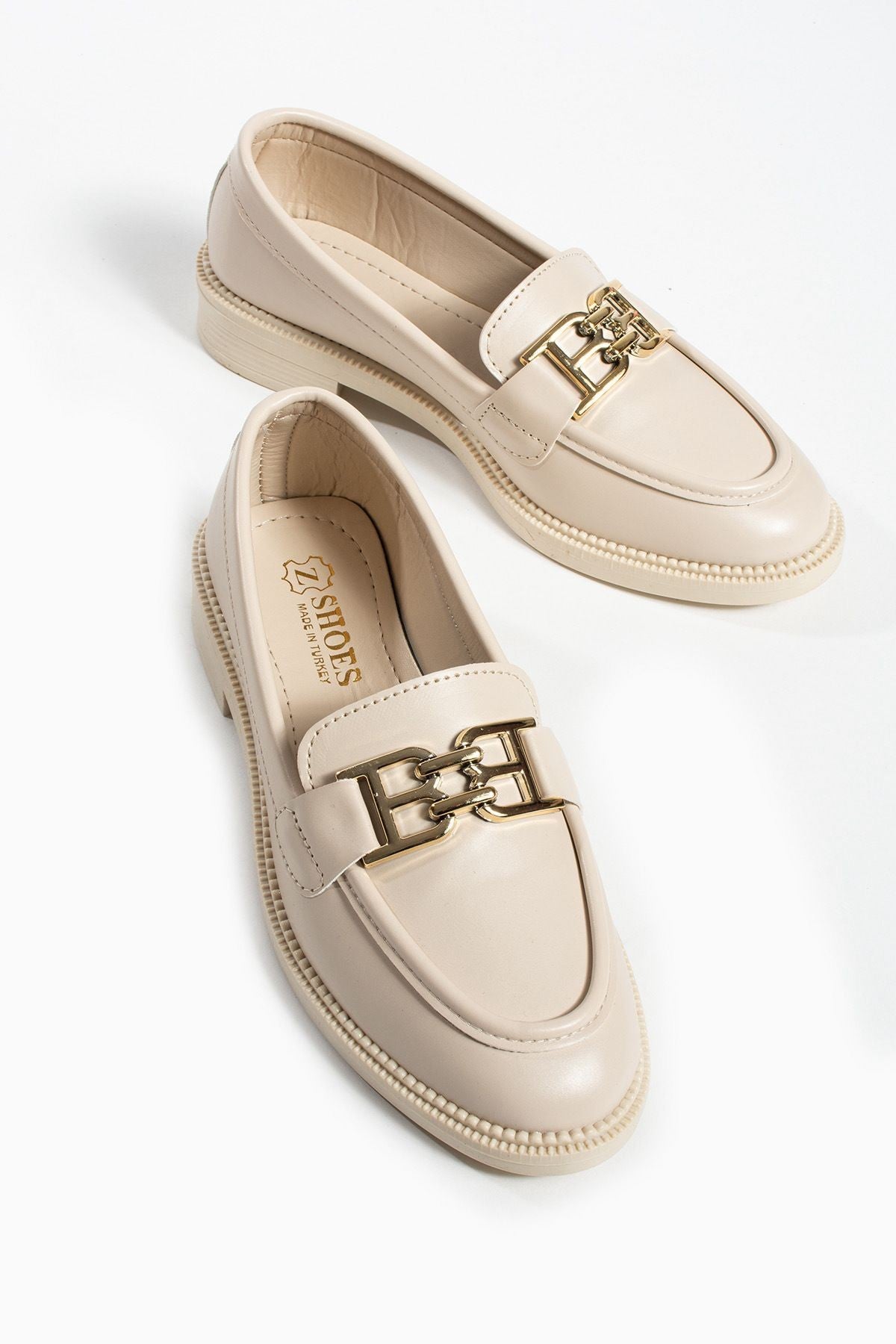 Tegan Kadın Loafer Makosen Casual Toka Detay Günlük Ayakkabı