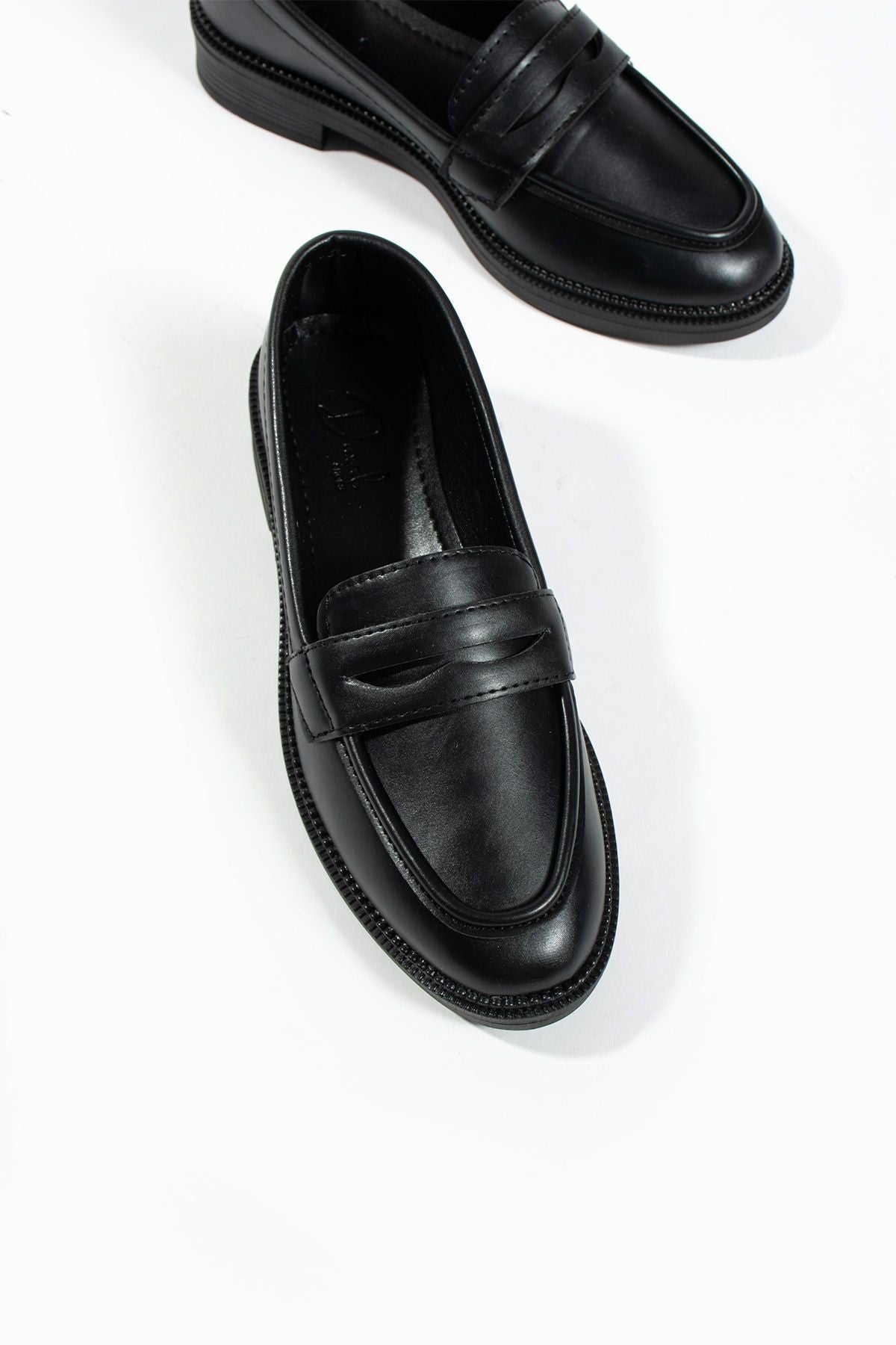 Kadın Loafer Günlük Klasik Casual Makosen Fonle Bej