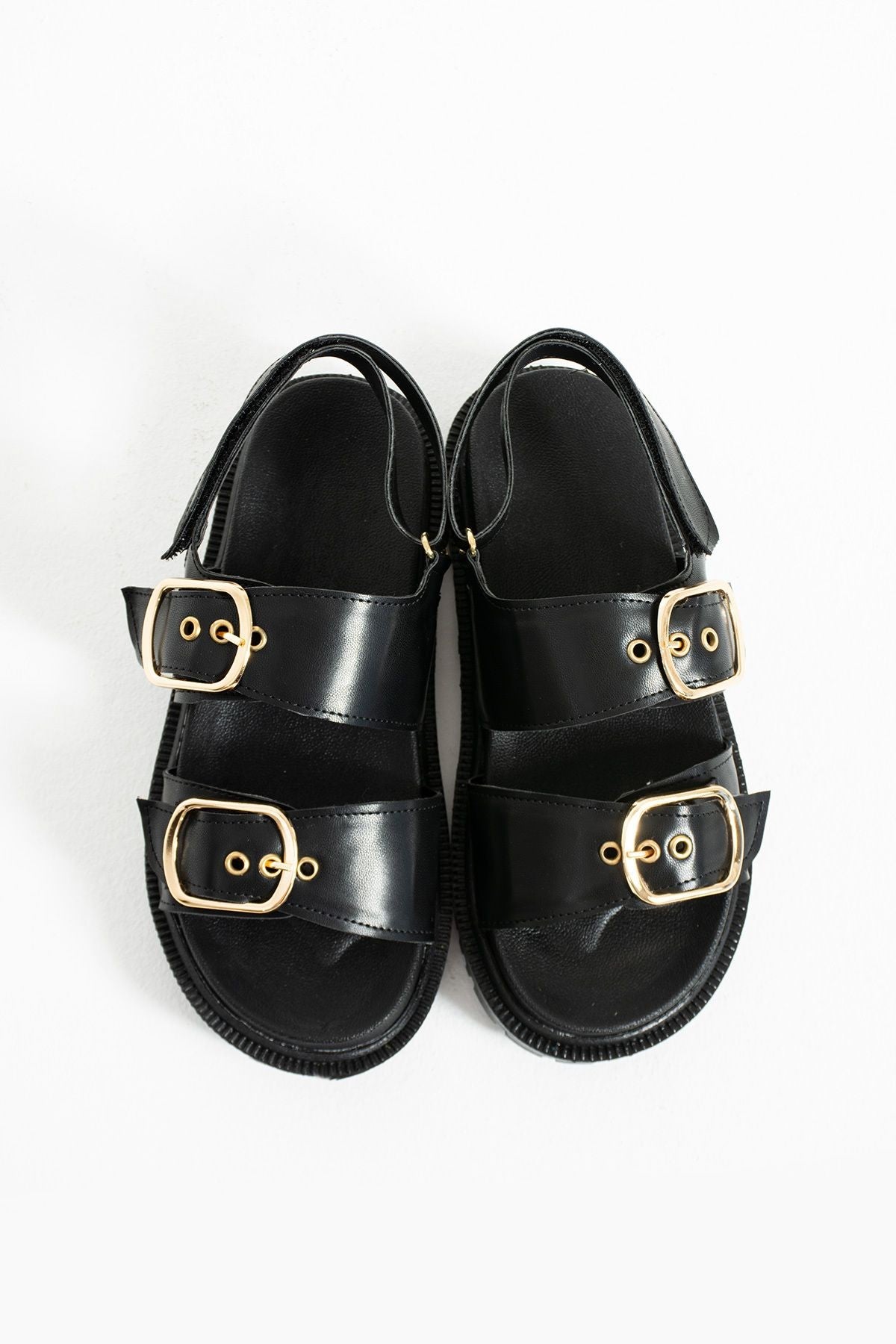 Tokalı Düz Terlik - Sandalet