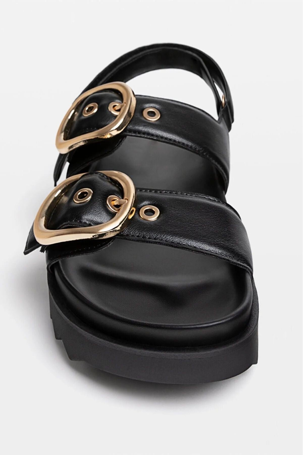 Camelia Tokalı Düz Terlik - Sandalet