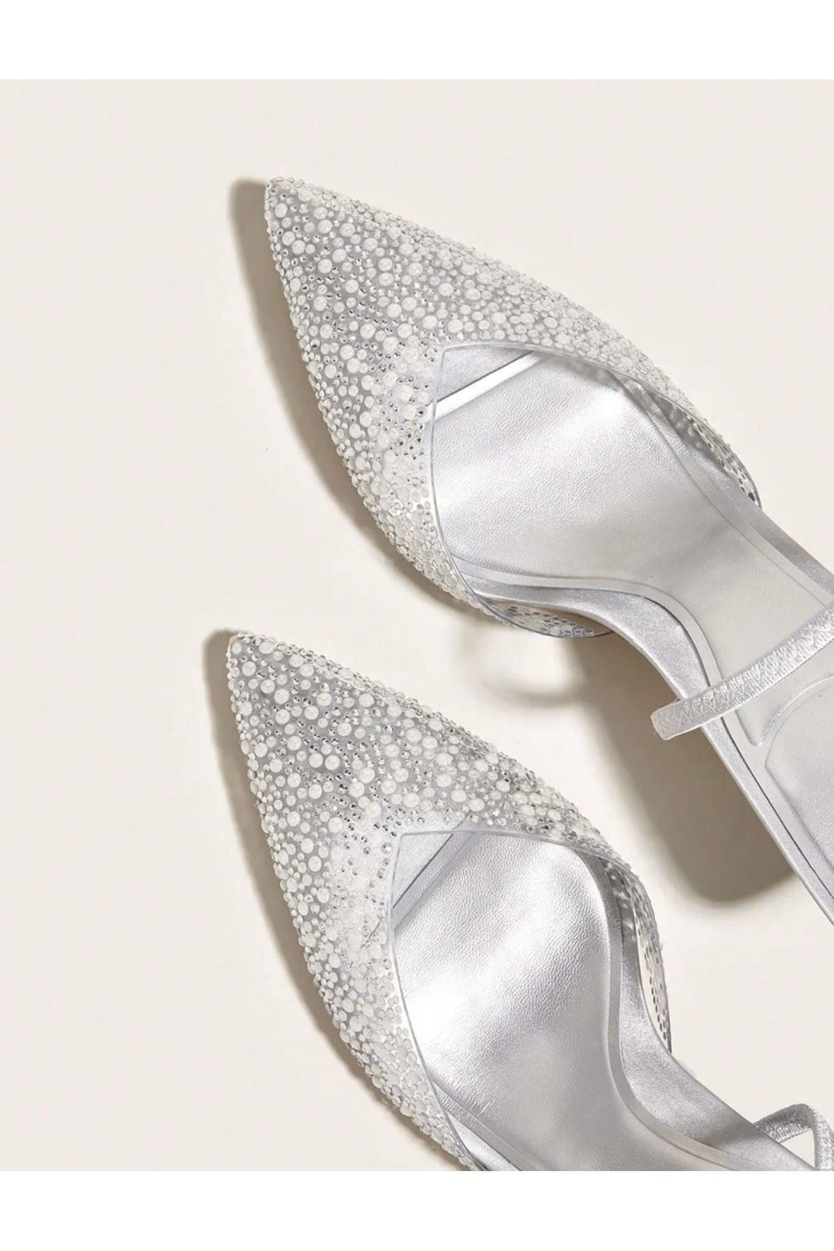 Gale İnci Detay Arkası Açık Topuklu Ayakkabı