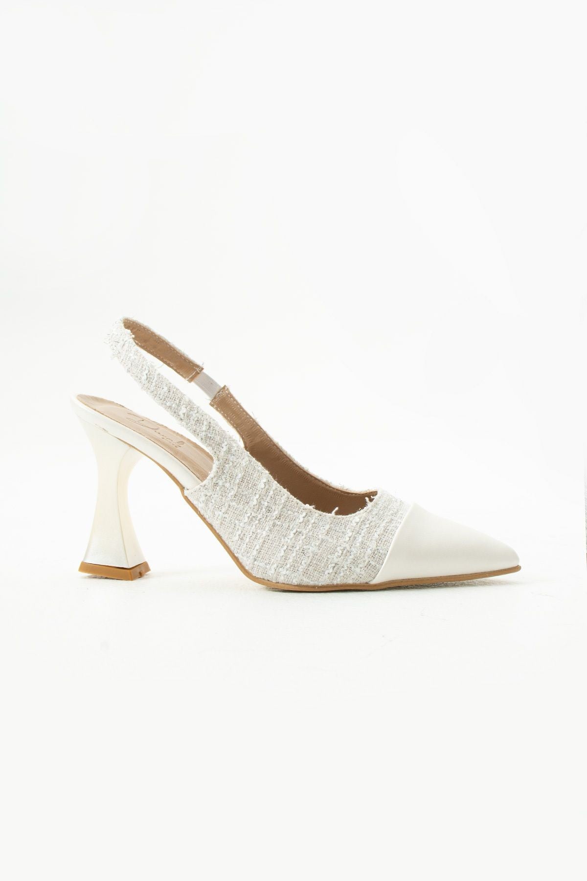 Magnolia Kadın Bej Topuklu Ayakkabı