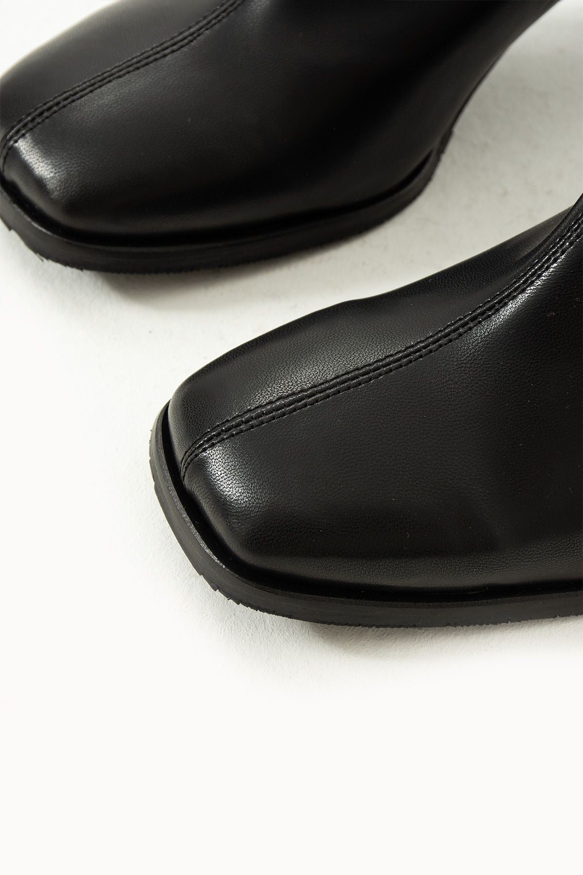 Streç Bilekli Orta Boy Topuklu Bot