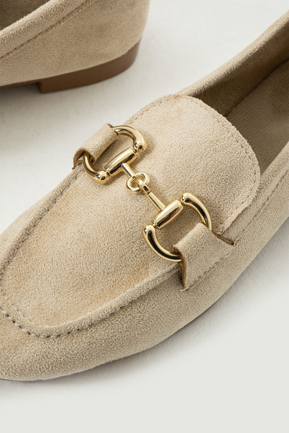 Bonni Toka Detaylı Yumuşak Loafer Babet Kadın Günlük Ayakkabı