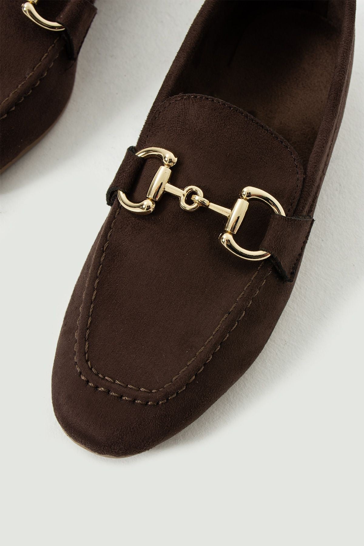 Bonni Toka Detaylı Yumuşak Loafer Babet Kadın Günlük Ayakkabı