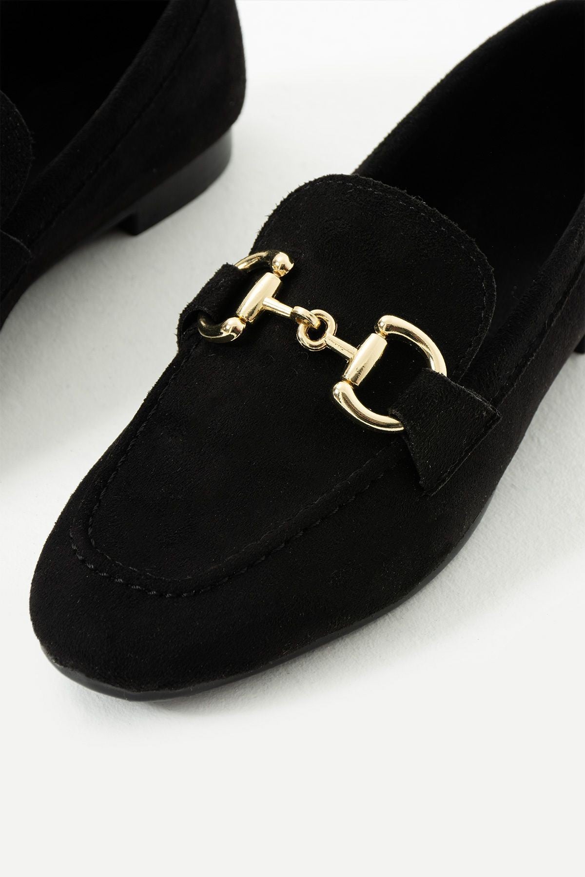 Bonni Toka Detaylı Yumuşak Loafer Babet Kadın Günlük Ayakkabı