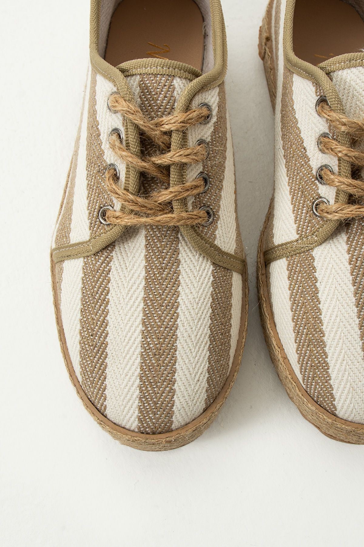 Gabriella Hasır Bağcık Detaylı Kadın Espadril Sneaker