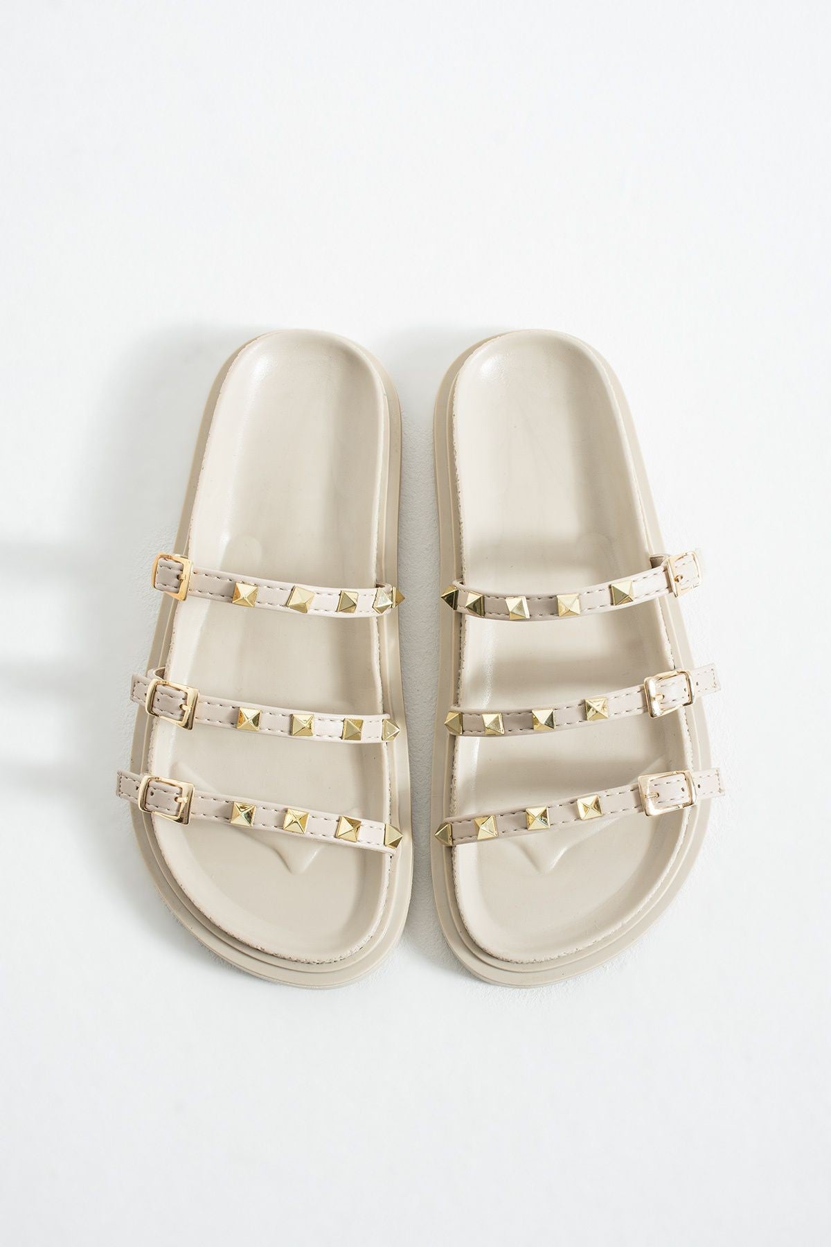 Valora Gold Detaylı Şık Kadın Terlik